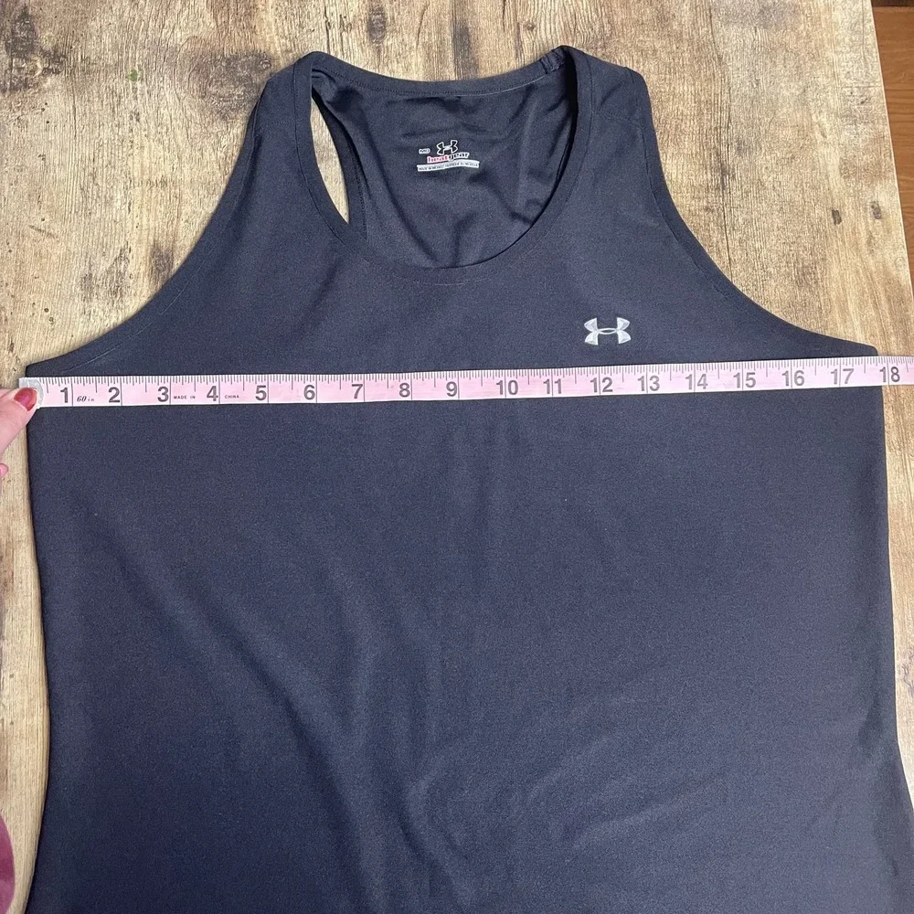 UNDER ARMOUR Heatgear Black and white Racerback Tank top Bundle - Picture 9 of 14